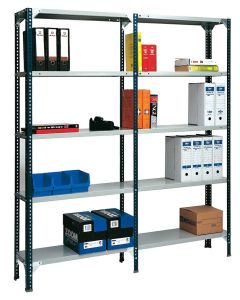 estante cantoneira perfurada para cargas ligeiras